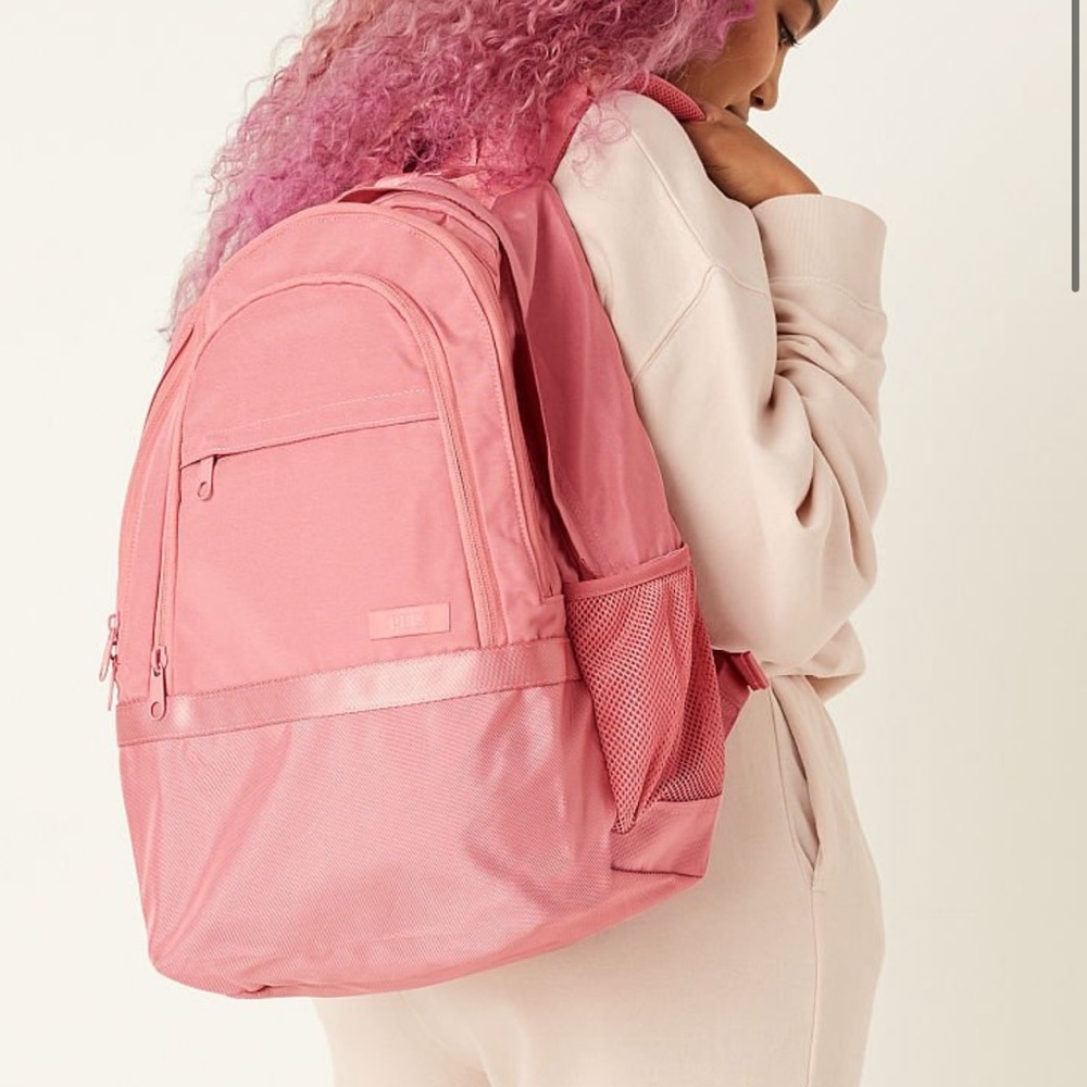 PINK Collegiate backpack almost brand new